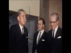 SYND 12/11/1970 JAPANESE PRIME MINISTER EISAKU SATO SIGNS A CONDOLENCE BOOK AT THE FRENCH EMBASSY IN TOKYO Instructional Video