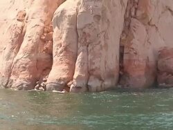 Navaho Sandstone Fingers Stock Footage