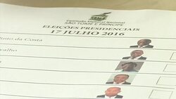 CLEAN : Sao Tome president bows out of runoff vote News Clip