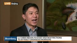 Baidu's Li Says China Welcomes All Types of Talent News Clip