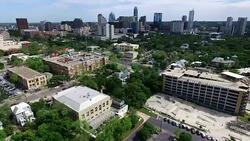 Austin Texas Aerial View Stock Footage