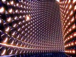 Monitor Tunnel Ntsc Stock Footage