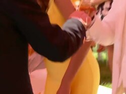 Camila Alves and Matthew McConaughey at The Sixth-Annual Veuve Clicquot Polo Classic In Support Of Liberty State Park Stock Footage