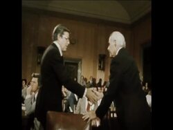 SYND 11 6 75 NORTHROP PRESIDENT BEFORE SENATE SUB-COMMITTEE News Clip