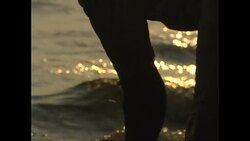 Fishermen in Gabon casting nets News Clip