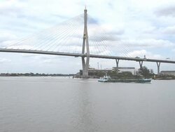 General cargo boat Stock Footage