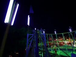 Rollercoaster ride Part 1/3 Stock Footage