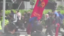 CLEAN : Police use tear gas to disperse May Day protests in Istanbul News Clip