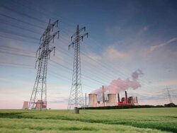 Power station Stock Footage
