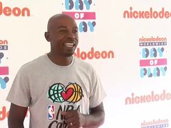 Greg Anthony at Nickelodeon's 10 Annual Worldwide Day of Play Celebration Stock Footage