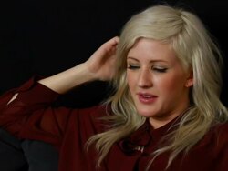 INTERVIEW: Ellie Goulding on inspiration Stock Footage