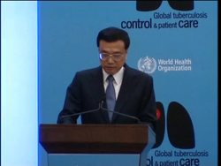 Bill Gates, WHO chief, Chinese Health Min presser on fighting drug-resistant TB News Clip