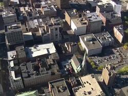 Overhead Syracuse Stock Footage