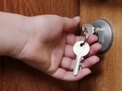 Open Door Stock Footage