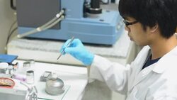 Scientists Working In The Laboratory Stock Footage