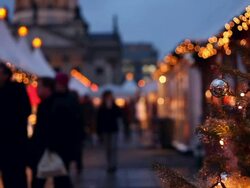 Christmas Shopping Stock Footage