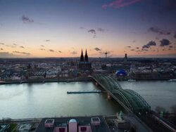 TIME LAPSE: Cologne Germany Stock Footage