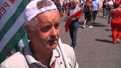 THOUSANDS TAKE PART IN DEMONSTRATION ON WORKERS' RIGHTS News Clip