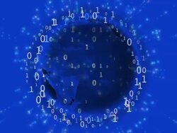 Binary World Stock Footage