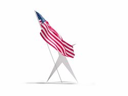 figure_USA_flag Stock Footage