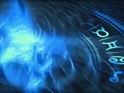 Zodiac Wheel (cool version) Stock Footage