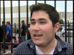 Rihanna is seen arriving for Jay Leno's first show, audience members say they may boo Kanye West News Clip