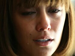 Two Big Tears Stock Footage