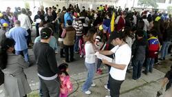 CLEAN : Venezuelans in Colombia flock News Clip