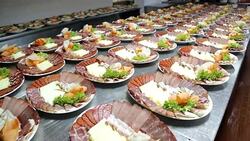 Catering food Stock Footage