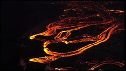 New lava flow breaks out at Kilauea volcano Instructional Video