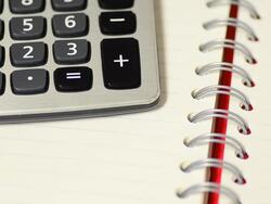 Office desk equipment for work Stock Footage