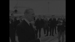 CAN815 FRENCH FOREIGN MINISTER ARRIVES IN BUDAPEST News Clip