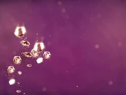 Flying diamonds Stock Footage