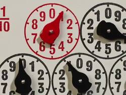 Electricity meter Stock Footage