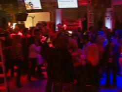 SeenON com Launch Party co-sponsored by TV Guide Stock Footage