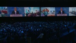 Israeli Prime Minister Benjamin Netanyahu Addresess 2015 AIPAC 1/5 Stock Footage