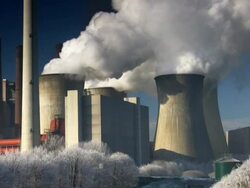 PAL: big power plant Stock Footage