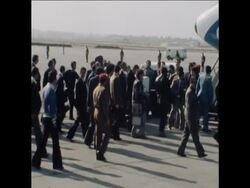 SYND 3 2 78 ISRAELI DEFENCE MINISTER WEIZMAN LEAVING CAIRO AFTER TALKS News Clip