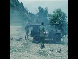 UPITN 8 7 73 MILITARY ACTION AROUND PHNOM BASE News Clip