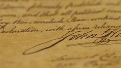 US Constitution Stock Footage