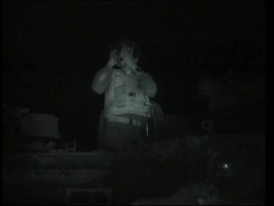 Night video and day shots of Israeli troops in SLebanon, NIsrael News Clip