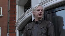 Julian Assange speech at Ecuadorian embassy PT 2 News Clip