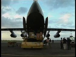 MOZAMBIQUE: FLOODING DISASTER: VOLUNTEER News Clip