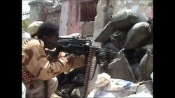 8 people die in fighting between government troops and rebels News Clip