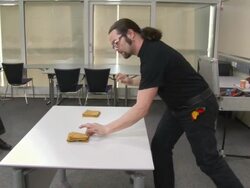 HD: Seniors Give Applause To Magician Show Stock Footage