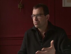 Dominik Moll Interview The Monk Stock Footage