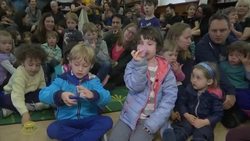 Drag queens read story hour to pre-schoolers News Clip