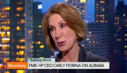 Fiorina: There's Something Ironic About Alibaba IPO News Clip