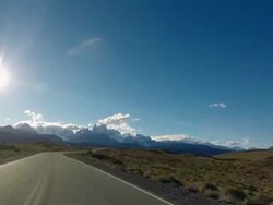 Mountain Road Time Lapse 4K Stock Footage