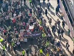 WRAP Reax to Pontiff's visit, Hyde Park aerials ADDS more News Clip